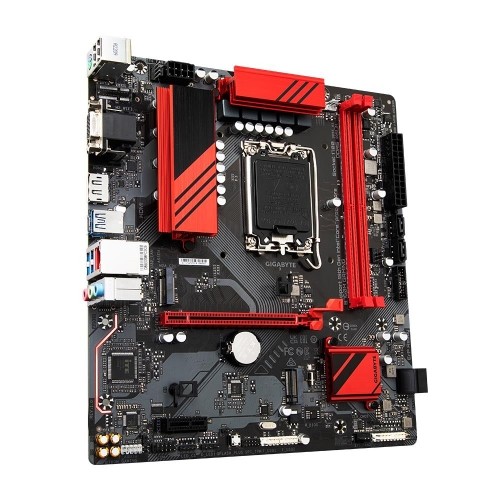 Mainboard|GIGABYTE|Intel B760 Express|LGA1700|Micro-ATX|Memory DDR5|Memory slots 2|1xPCI-Express 3.0 1x|1xPCI-Express 4.0 16x|2xM.2|1x15pin D-sub|1xHDMI|1xDisplayPort|2xUSB 2.0|3xUSB 3.2|1xUSB-C|1xPS/2|1xRJ45|3xAudio port|B760MGAMING image 3