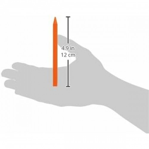 Цветные полужирные карандаши Plastidecor 8169651 Оранжевый Пластик (25 штук) image 3
