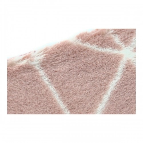 Carpet DKD Home Decor Pink Polyester (60 x 2.4 x 1 cm) image 3