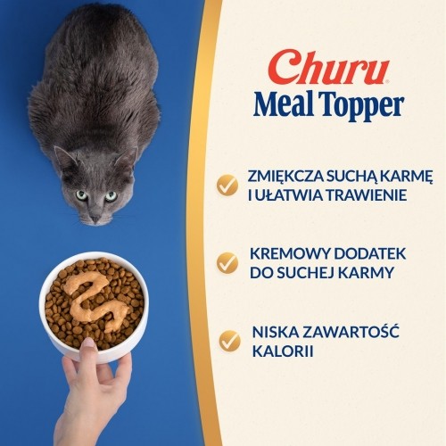 INABA Churu Meal Topper Chicken - cat treats - 4 x 14g image 3