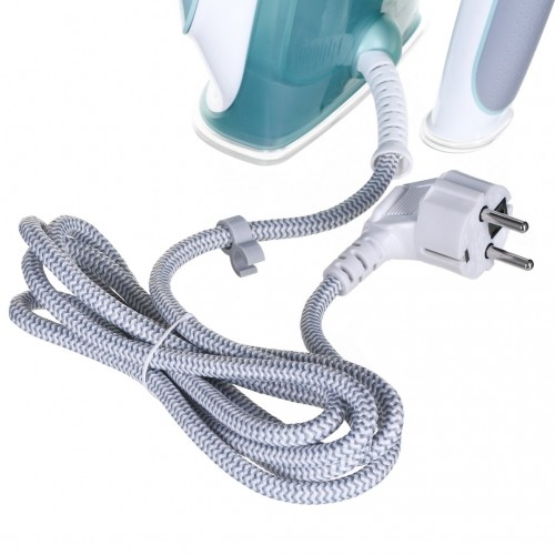 Braun TexStyle 3 SI 5017 GR Steam iron Ceramic soleplate 2700 W Grey, Turquoise, White image 3