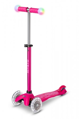 MICRO scooter Mini2Grow Deluxe Magic LED Pink, MMD359 image 3