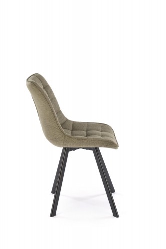 Halmar K549 chair, olive image 3