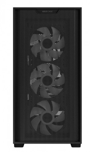 Case|ASUS|A21 PLUS|MidiTower|Case product features Transparent panel|Not included|MicroATX|MiniITX|Colour Black|A21PLUS image 3