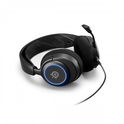 Headphones with Microphone SteelSeries Arctis Nova 3 Black image 3