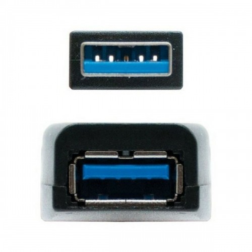 удлинительный USB-кабель NANOCABLE 10.01.031 Чёрный image 3