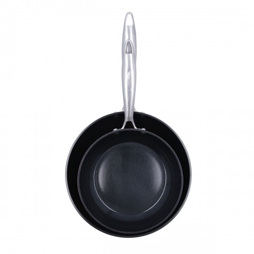 Set of pans Quid Mirro Red Metal 3 Pieces image 3