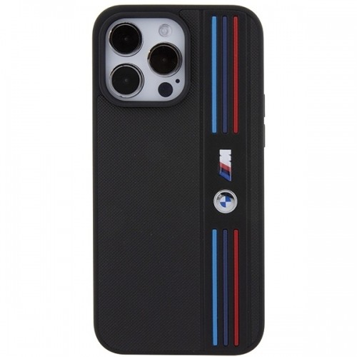 BMW BMHCP15X22PPMK iPhone 15 Pro Max 6.7" czarny|black Tricolor M Collection image 3