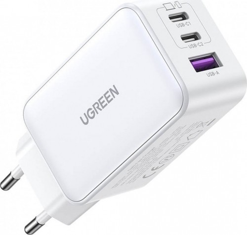 Ugreen 15334 Зарядное устройство Nexode USB-A / 2x USB-C / 65W image 3
