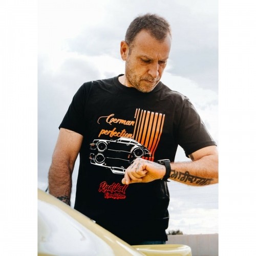 Vīriešu Krekls ar Īsām Piedurknēm RADIKAL GERMAN PERFECTION Melns XL image 3