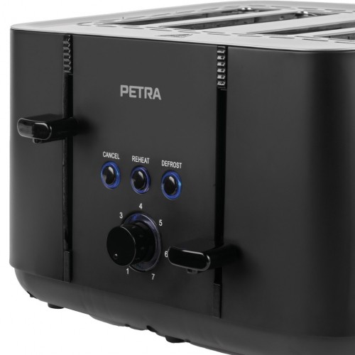 Petra PT5565MBLKVDE 4-Slice Toaster image 3