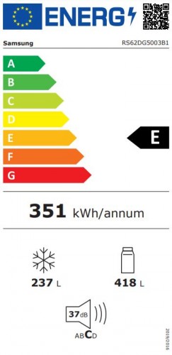 Samsung RS62DG5003B1EF, Side-by-Side image 3