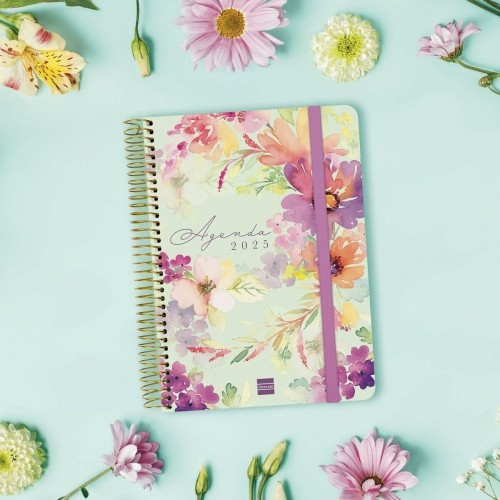 Diary Finocam Cloe Pink A5 2024-2025 image 3