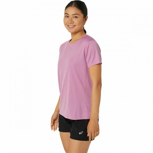 Women’s Short Sleeve T-Shirt Asics Core Light Pink image 3