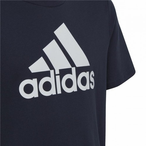 Krekls ar Īsām Piedurknēm Bērniem Adidas Melns image 3
