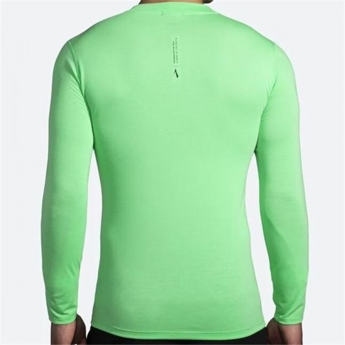 Vīriešu Krekls ar Garām Piedurknēm Brooks High Point Zaļš image 3