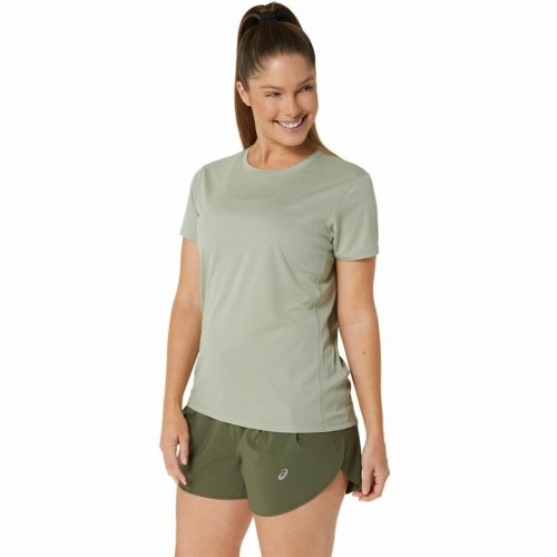 Sieviešu Krekls ar Īsām Piedurknēm Asics Core Olīvas image 3
