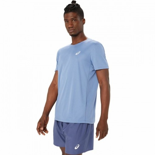 Vīriešu Krekls ar Īsām Piedurknēm Asics Core Zils image 3