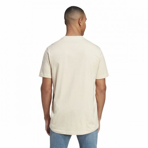 Vīriešu Krekls ar Īsām Piedurknēm Adidas All Szn Bēšs image 3