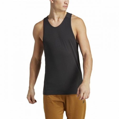 Men's Sleeveless T-shirt Adidas Base Black image 3