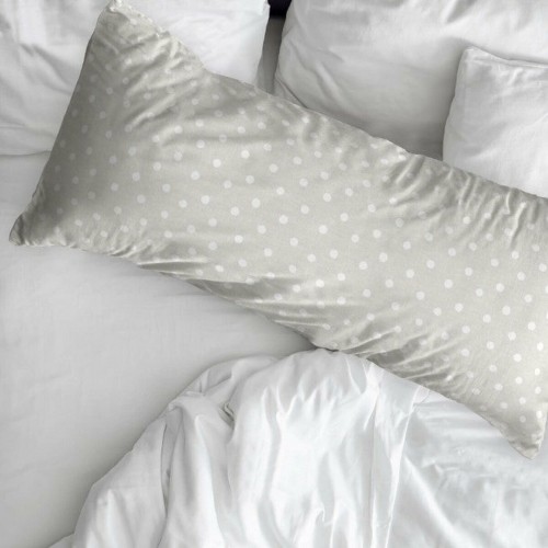 Pillowcase Decolores Auckland Beige 50x80cm 50 x 80 cm Cotton image 3