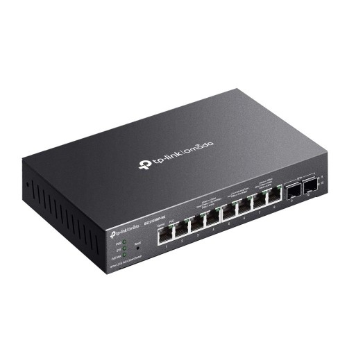 Switch|TP-LINK|Type L2|Desktop/pedestal|8x2.5GbE|2xSFP+|PoE+ ports 8|160 Watts|SG2210XMP-M2 image 3