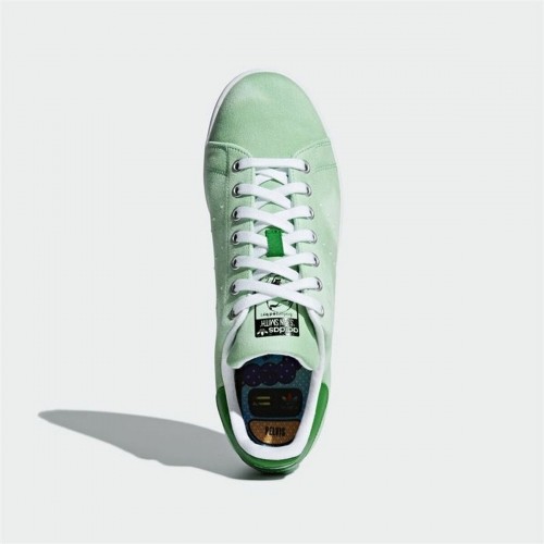 Women's casual trainers Adidas Pharrell Williams Hu Holi Light Green image 3