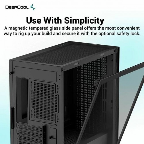 ATX Semi-tower Box DEEPCOOL R-CH370-BKNAM1-G-1 Black image 3