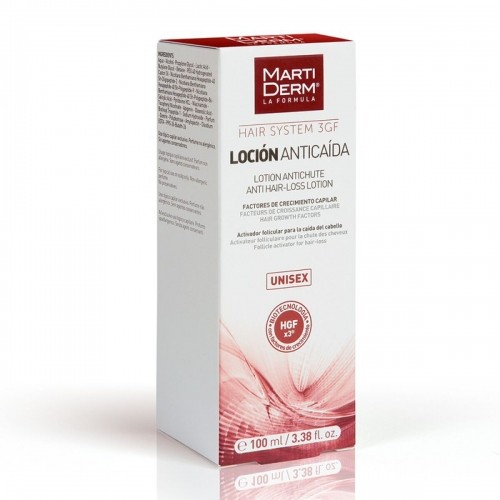 Капиллярный лосьон против выпадения волос Martiderm Hair System 3GF 100 ml image 3