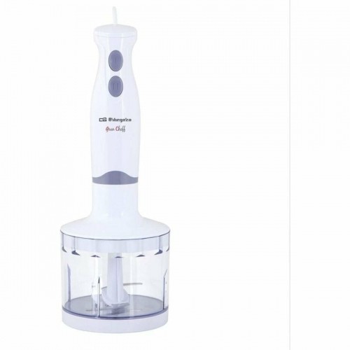 Hand-held Blender Orbegozo BT 1320 400 W White image 3