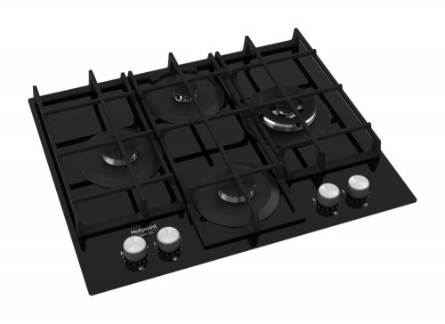 Hotpoint HAGS 62F/BK Black Built-in 59 cm Gas 4 zone(s) image 3
