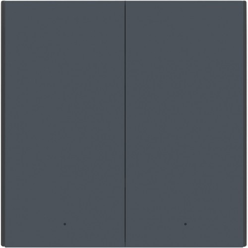Aqara Smart Wall Switch H1 Double (with neutral), grey image 3