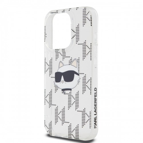 Karl Lagerfeld IML Electroplated Choupette Head Case for iPhone 15 Pro Max Transparent image 3