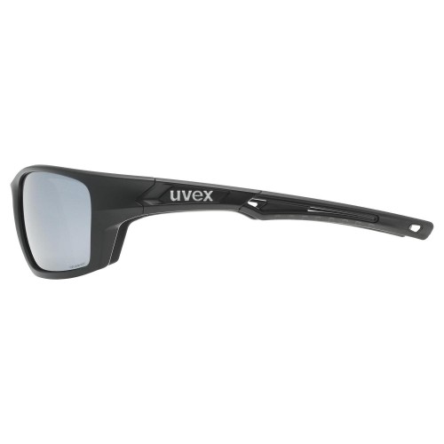 Brilles Uvex Sportstyle 232 P black mat / mirror silver image 3