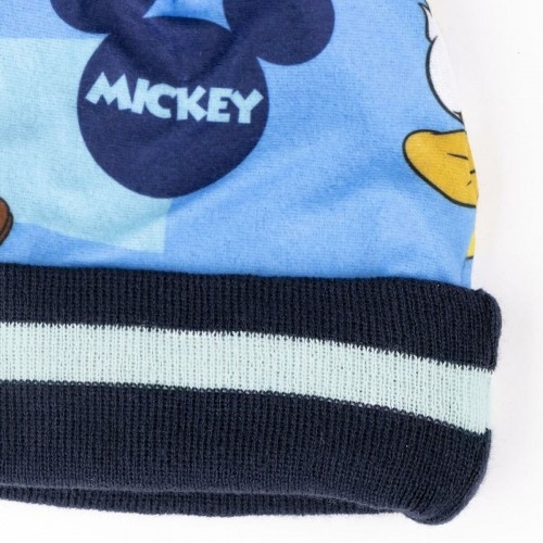 Шапка с перчатками Mickey Mouse 2 Предметы Темно-синий image 3