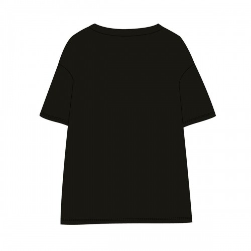 Women’s Short Sleeve T-Shirt Snoopy Black image 3