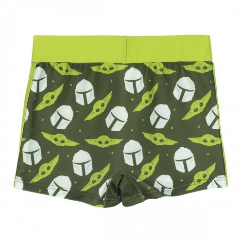 плавки-шорты для мальчиков The Mandalorian Зеленый image 3