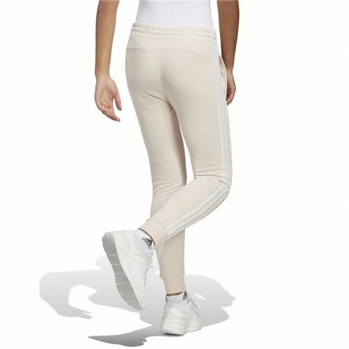 Длинные спортивные штаны Adidas Essentials 3 Stripes Бежевый Женщина image 3