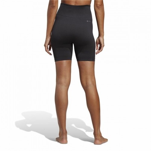 Sport leggings for Women Adidas Studio Aeroknit Black image 3