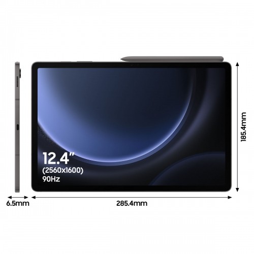 Planšete Galaxy Tab S9 FE+ Samsung Galaxy Tab S9 FE+ 12,4" 8 GB RAM 12 GB RAM 128 GB 256 GB Pelēks image 3