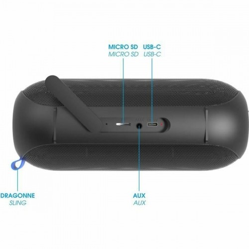 Portable Bluetooth Speakers Ryght R480361 Black image 3
