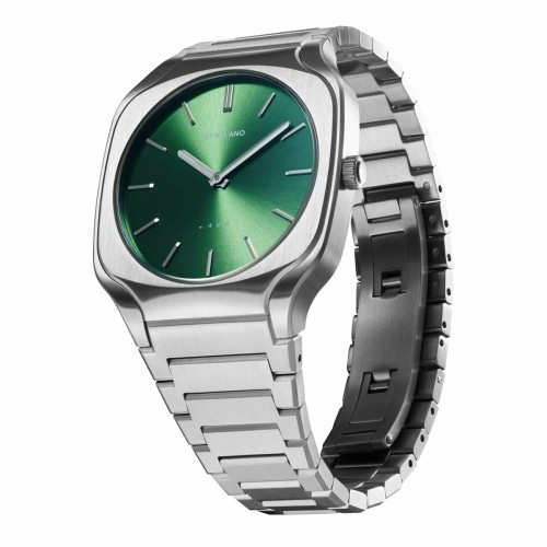D1-milano Мужские часы D1 Milano EDEN Зеленый Серебристый (Ø 37 mm) image 3