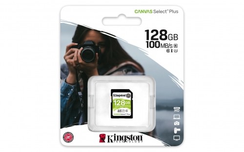 Kingston Technology 128GB SDXC Canvas Select Plus 100R C10 UHS-I U3 V30 image 3