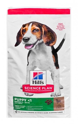 Hill's 52742025735 dogs dry food 14 kg Puppy Lamb, Rice image 3