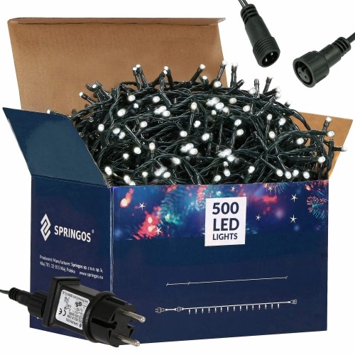 Ziemassvētku lampiņas Springos CL0520 500 Led image 3