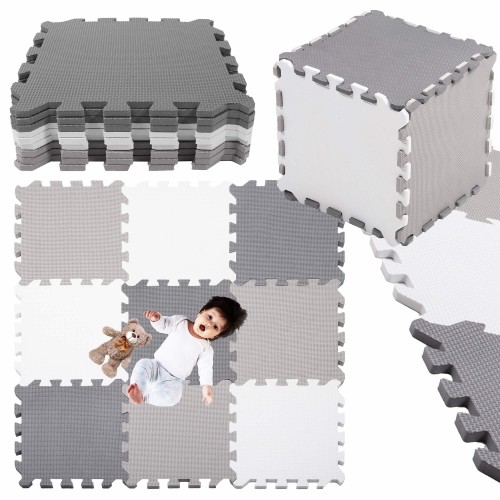 Bērnu putu paklājs - Puzzle Springos FM0034 95,5 x 95,5 cm image 3