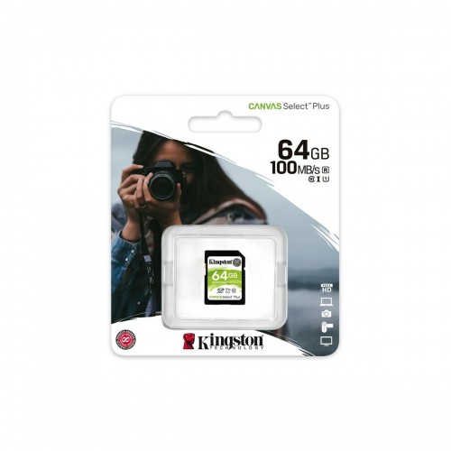 SD Memory Card Kingston Canvas Select Plus 64 GB image 3