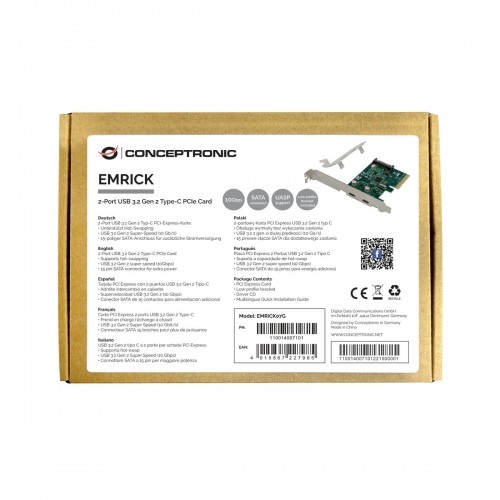 Карта PCI Conceptronic 110014007101 image 3