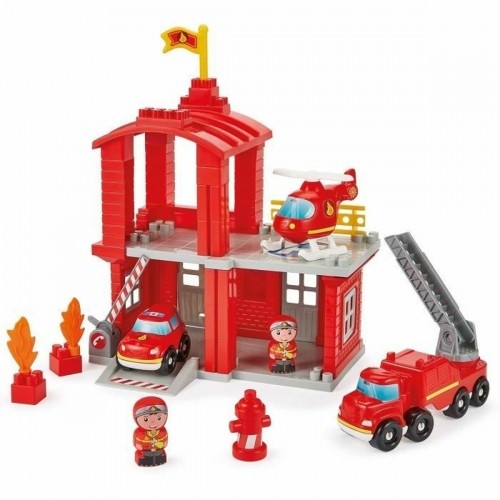 Celtniecības Komplekts Ecoiffier Fire Station image 3