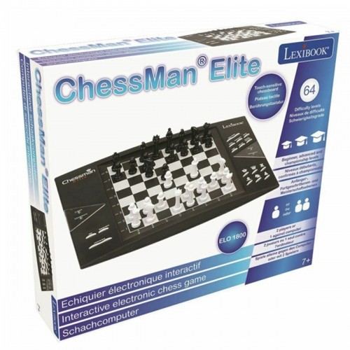 Шахматы Chessman Elite Lexibook Пластик image 3